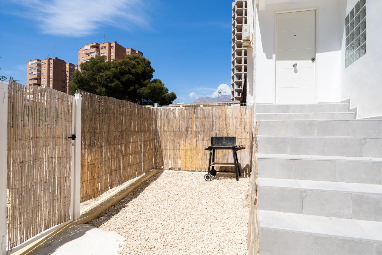 Casa Mya Con Terreno Privado Y Parking Compartido - A 800M De Playa Poniente Villa Benidorm Bagian luar foto